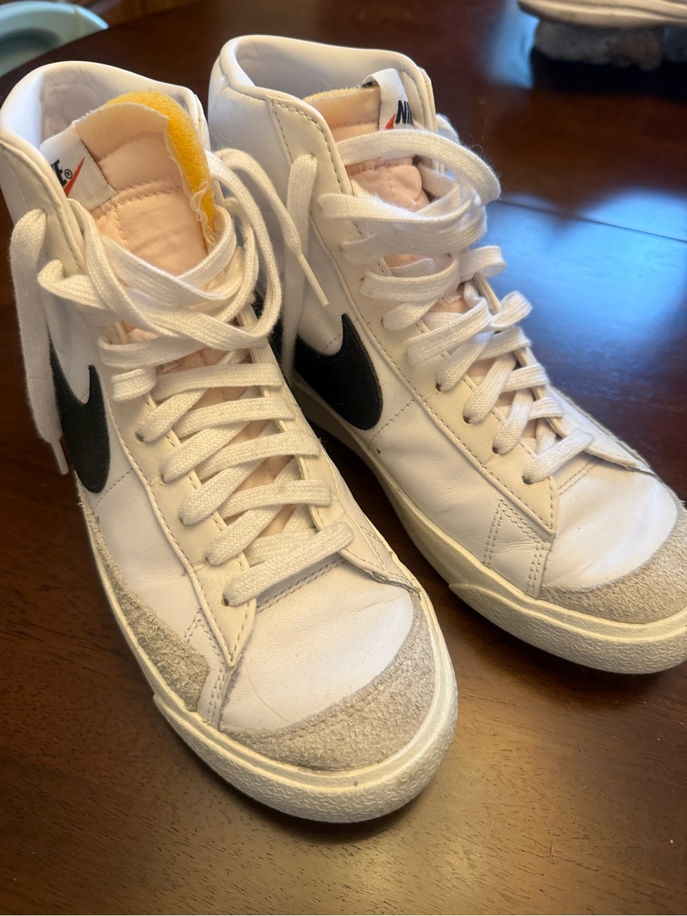 Nike Blazer White High-Top Sneakers